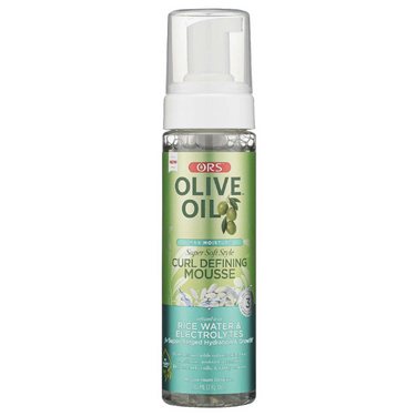 ORS Olive Oil Super Soft Style Curl Defining Mousse – 7 fl oz - ANNS BEAUTY SUPPLY